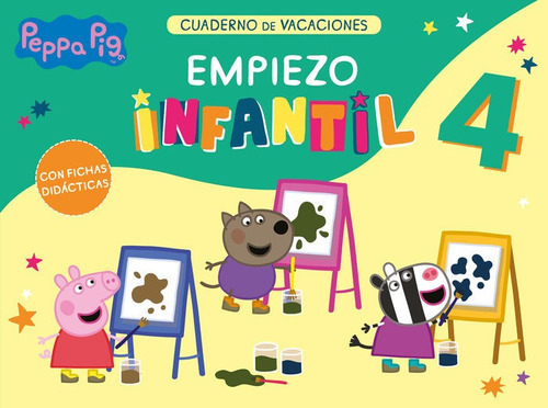Peppa Pig. Cuaderno De Vacaciones, De Hasbro,. Editorial Beascoa, Tapa Blanda En Español