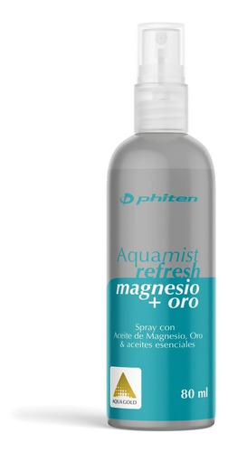 Phiten Aquamist Refresh Spray Relajante Aceite De Magnesio