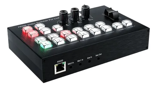 Conmutador Multicámara De Vídeo 4k De 4 Canales For