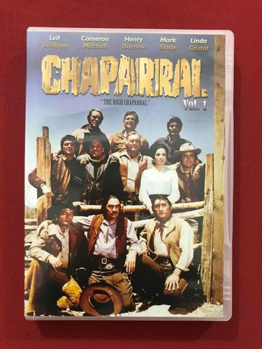 Dvd - Chaparral Volume 1 - David Dordot - Mark Slade - Semi (Usado)