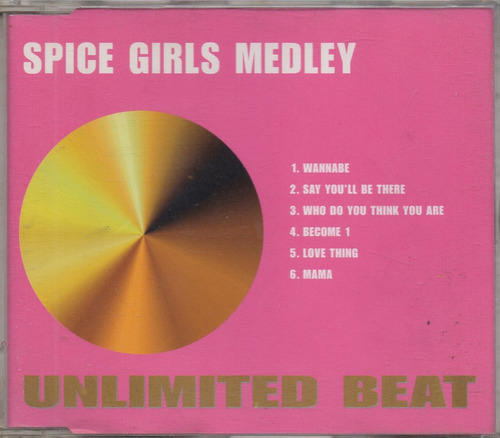 Unlimited Beat Spice Girls Medley Single Cd 3 Tracks 1997 
