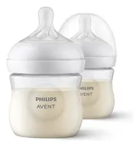 Comprar Biberones Avent Natural Response 2 Piezas De 125ml \u002F4 Onzas Color Traslúcido