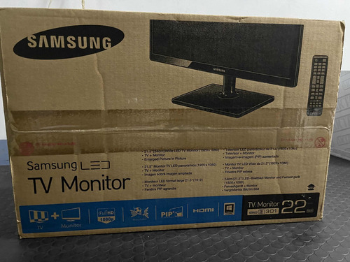 Imagen 1 de 5 de Tv Monitor Samsung 22 Series 3c301.