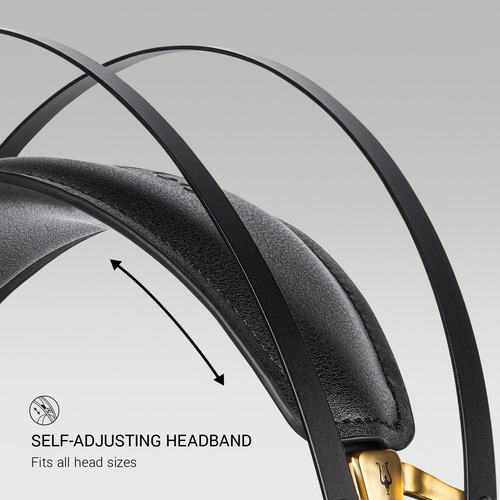Fones De Ouvido Meze Audio 99 Classics Walnut Gold Com Fio E
