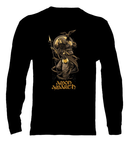 Polera Manga Larga Amon Amarth - Ver 01 - Vale Gamess