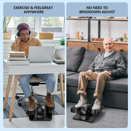 Máquina Elíptica Compacta Para Ejercicio Bajo El Escritorio