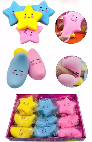 Squishy Kawai Antiestrés Set Fidget Pack Cumpleaños Souvenir