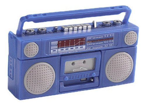 Gravador De Gramofone Estilo Vintage Fonógrafos Em Azul