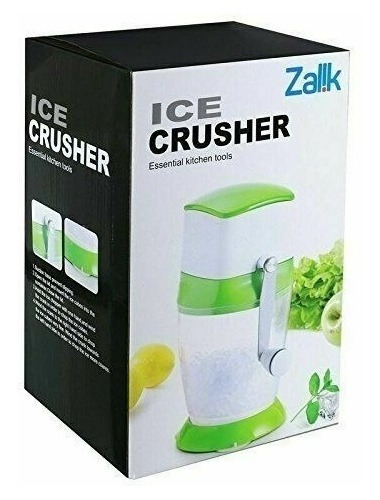 Imagen 4 de 8 de Triturador Pica Hielo Granizador Picadora Manual Metal Acero