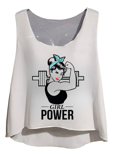 Blusa Academia Feminina Regata Cropped Estampas Variadas