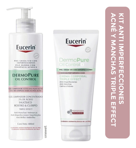 Kit Anti-imperfecciones Y Manchas C Ácido Salicílico Eucerin