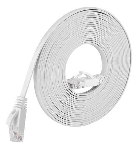 6 Cables Ethernet Planos Para Redes De Internet, Cables De C