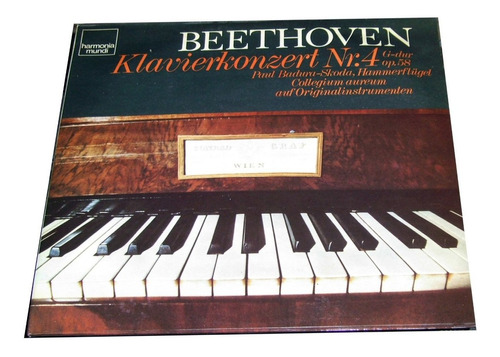 Imagen 1 de 3 de Beethoven Concierto Nº 4 Opus 58 Nº 5 Opus 73 ¡vinilo Nuevo!