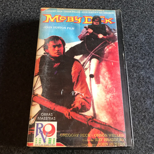 Gregory Peck Vhs  Moby Dick  Exc Est 