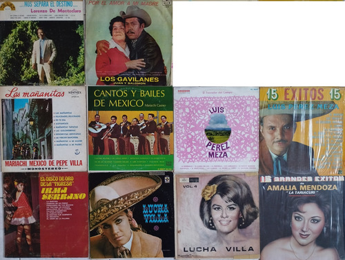 Paquete De 38 Discos De Vinilo Generos Varios