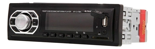 Som automotivo Knup KP-C17BH com USB, bluetooth e leitor de cartão SD
