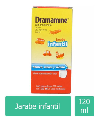 Dramamine Jarabe Con 120 Ml