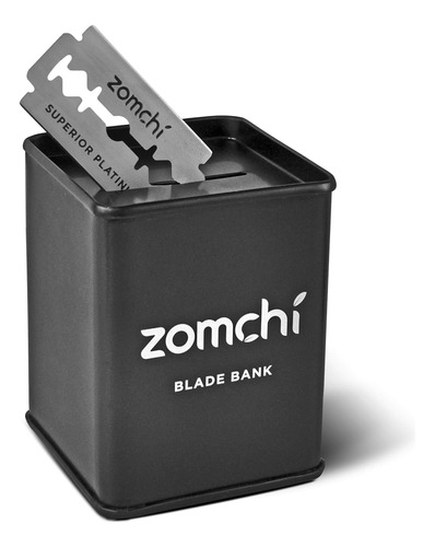 Zomchi Banco De Cuchillas De Afeitar Para Almacenamiento De 