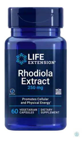 Extrato De Rhodiola 250 Mg 60 Cps. Memória E Ansiedade 