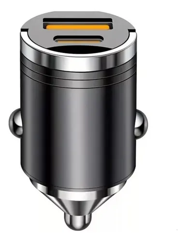 Mini Cargador Automóvil 12-24v Carga Rápida 1 Puerto Usb 1 C