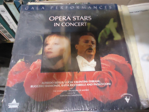 Opera Stars In Concert Varios Artistas Laser Disc