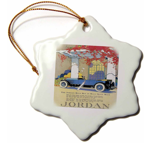 Vintage Jordan Blue Boy Motor Car Company Publicidad Ca...