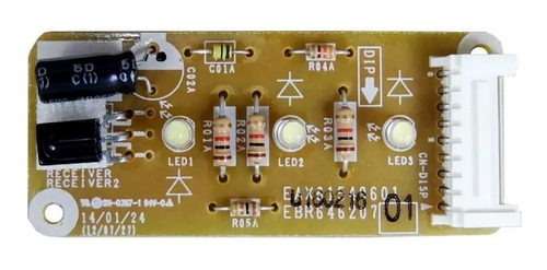 Tarjeta Display Ebr64620701 Para Aire Acondicionado Lg
