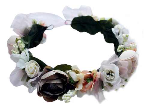 Diadema De Boda Con Forma De Corona De Flores Para Fotografí