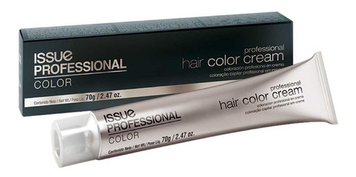 Kit Tintura Issue Professional  Coloración profesional permanente tono rubio oscuro intenso para cabello