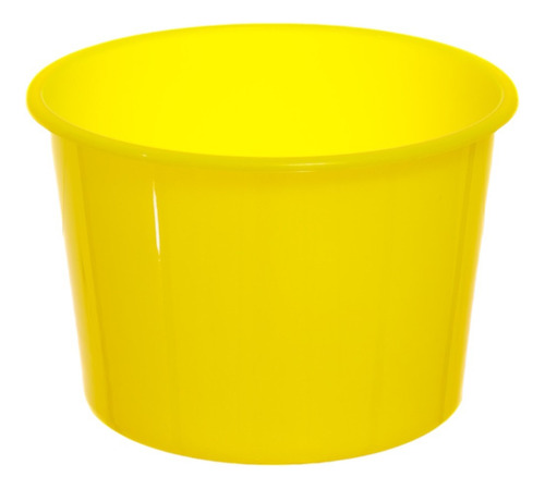 Kit 40 Baldes De Pipoca 1,5 Litro Cor Amarelo