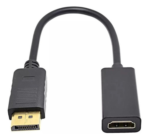 Adaptador Convertidor Con Cable Displayport A Hdmi  