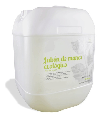 Jabon De Manos Antibacterial Fresco Aroma 20 Lt 
