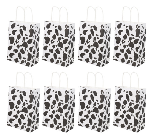 Bolsas De Regalo De Papel Con Estampado De Vaca, Bolsa De Re