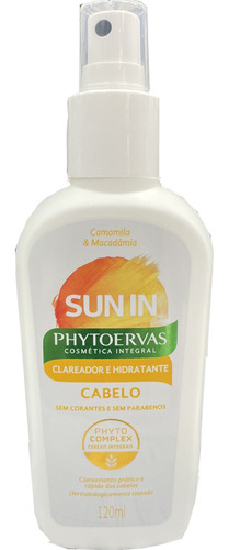 Clareador De Cabelos Sun In Phytoervas 120ml