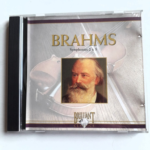 Cd   Brahms  Symphonies 2 & 3  Edición Europea