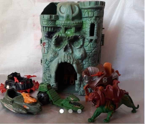 Colección He-man Castillo, Battle Cayó Y Otros Mattel