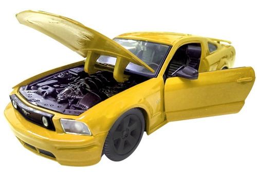 Imagen 2 de 3 de Auto Ford Mustang Gt A Escala 1/24 Abre Puertas