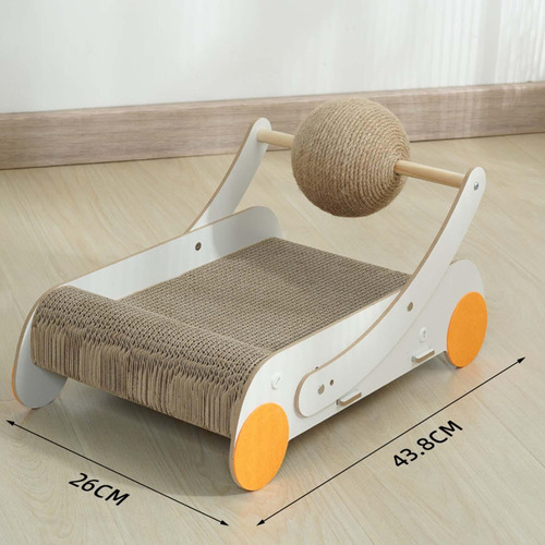 Rascador Para Gatos Con Bola, Protector De Muebles, Juguetes