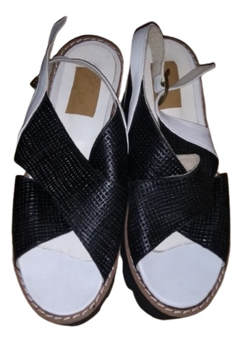 Sandalias Plataforma Nuevas Dama N° 40-41