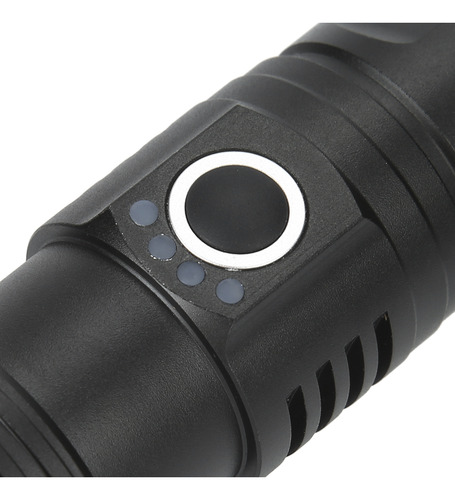 Linterna Led Xhp70 Con Zoom Telescópico