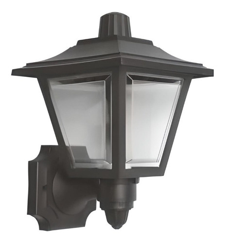 Farol Colonial De Pared  Negro