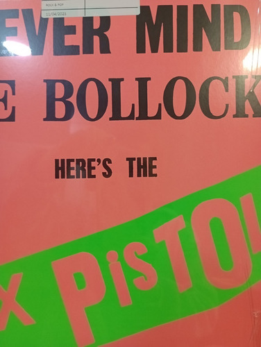 Never Mind The Bollocks - Sex Pistols (vinilo) - Importado