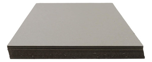 Carton De Agua Gris 2.0mm Carta 21.5x28 Cm (50 Pzas)