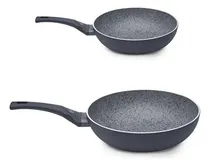 Comprar Sartén Black Granite Pack X02 Ilko 20 Cms Y 30 Cms Sartenes