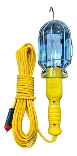 Lampara Portatil Led 12v Cable Conector 10m