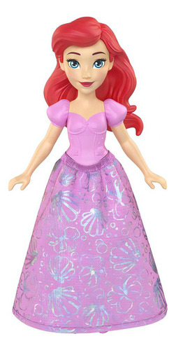 Boneca Princesa Ariel Mini Disney 9 Cm - Mattel