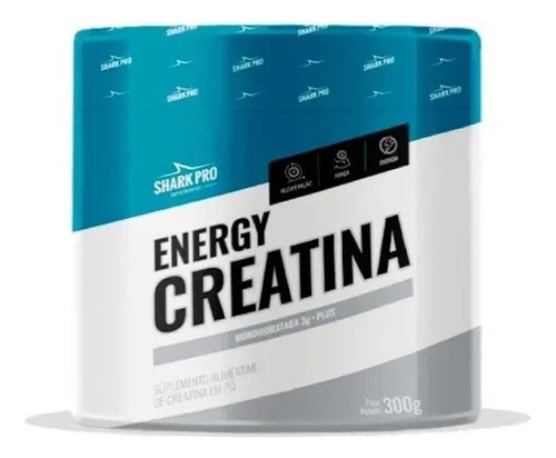 Energy Creatina Monohidratada  300g  - Shark Pro