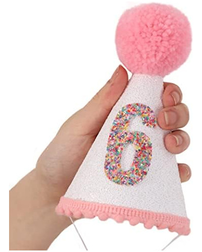 Linlulu Gorro De Cumpleaños Para Niñas - Gorro De Cumpleaños