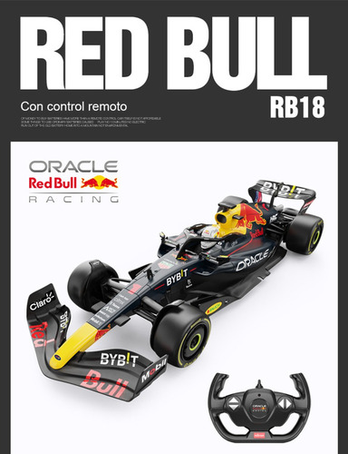 Auto A Control Remoto Red Bull Rb18 1 Verstappen Fia 1/12 F1
