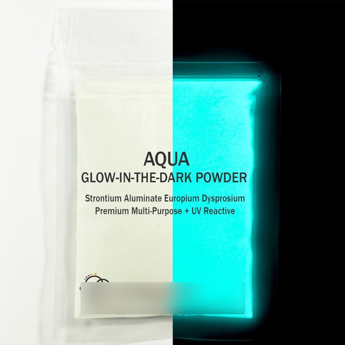 Pigmento Polvo Aqua Glow In The Dark  Arena Brillante 150